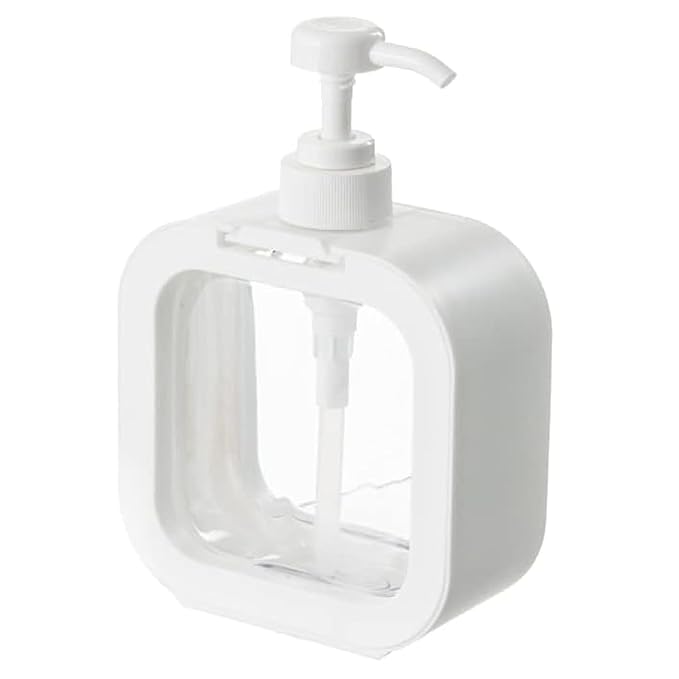 Refillable Plastic Soap Dispenser With Pump