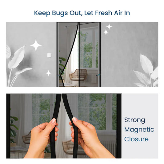 Polyester Magnetic Mosquito Net for Door